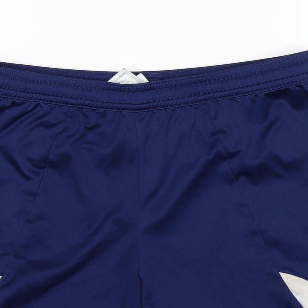 adidas Boys Blue   Sweat Shorts Size L