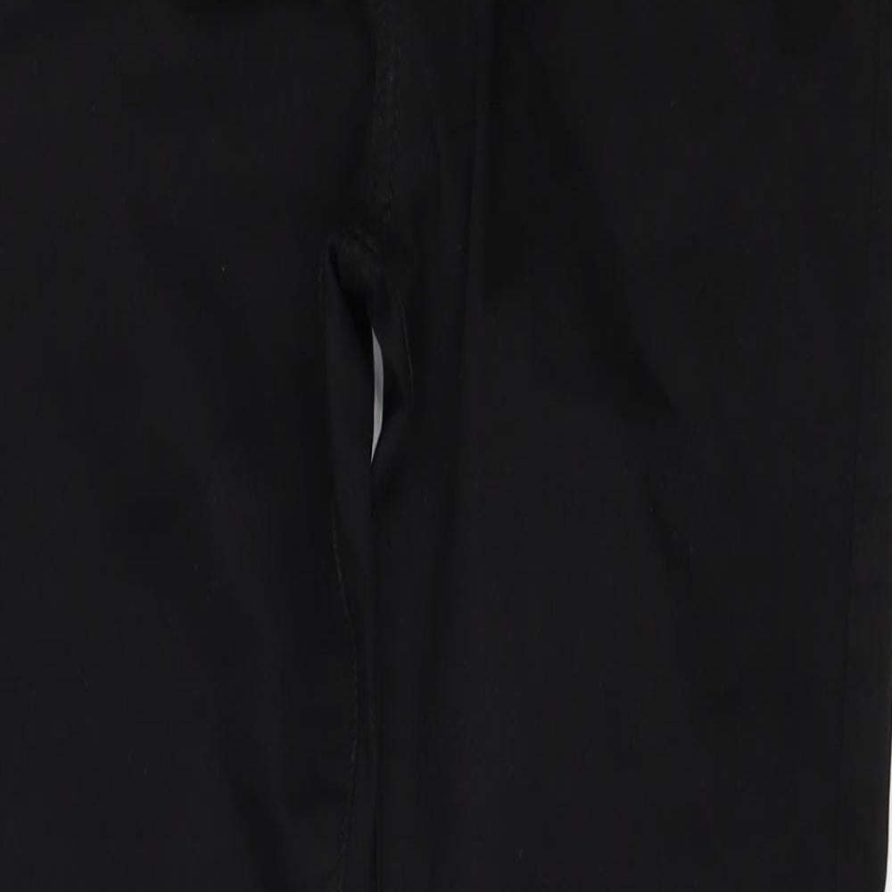 Voggo Womens Black  Denim Skinny Jeans Size 12 L25 in