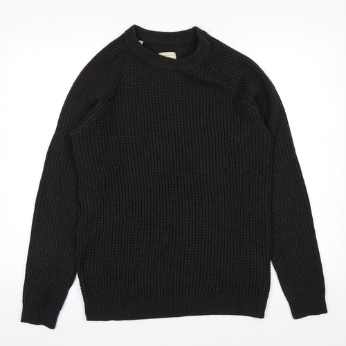 Selected Womens Black   Pullover Jumper Size S