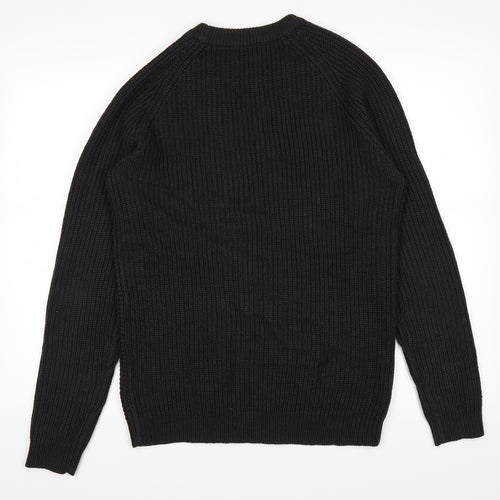 Selected Womens Black   Pullover Jumper Size S