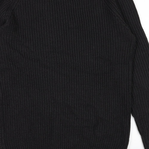 Selected Womens Black   Pullover Jumper Size S