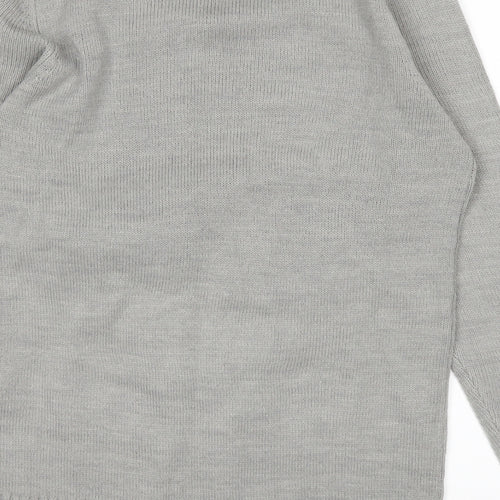 Peacocks Womens Grey   Pullover Jumper Size S