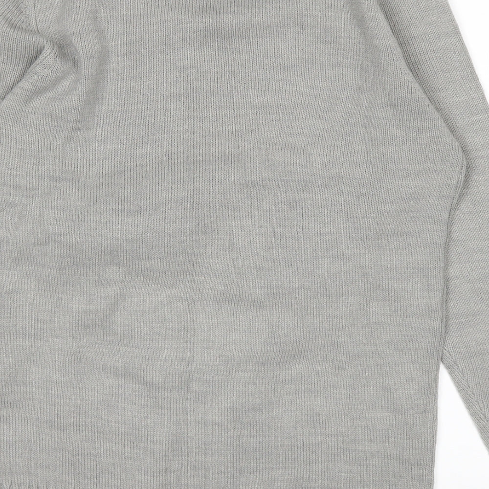 Peacocks Womens Grey   Pullover Jumper Size S