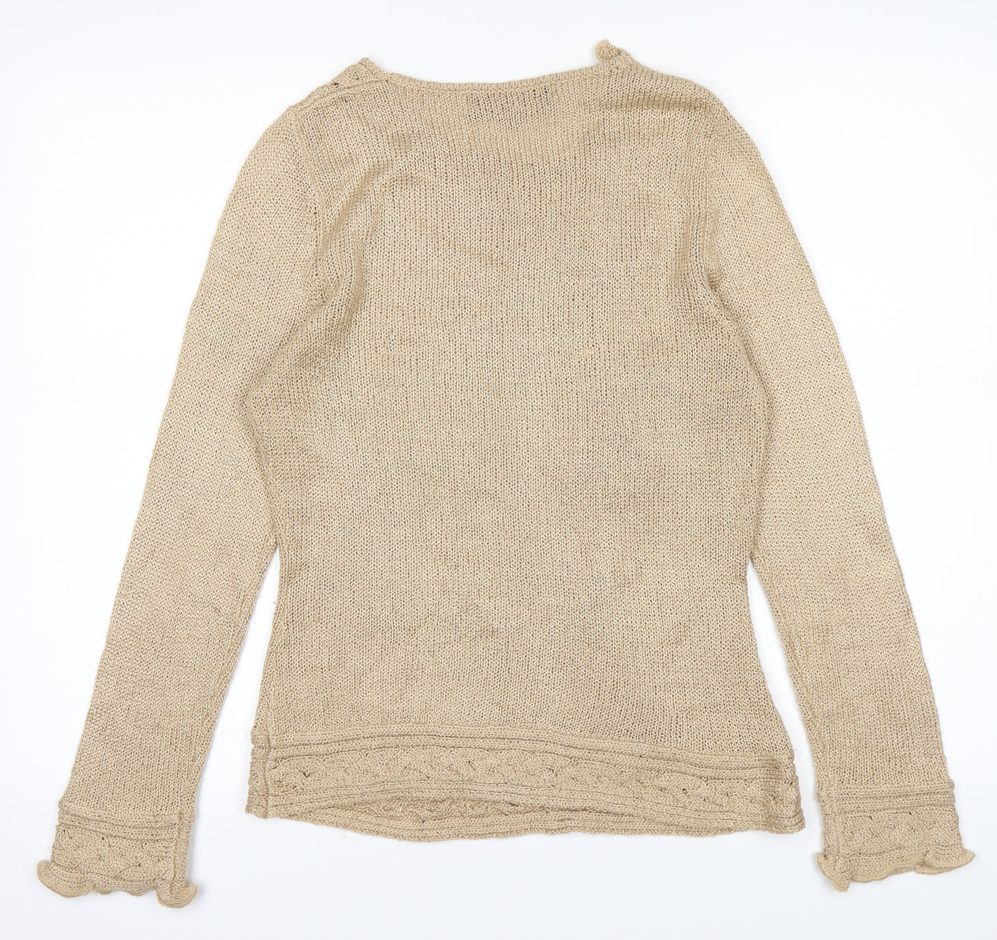 Stephen Womens Brown   Pullover Jumper Size S
