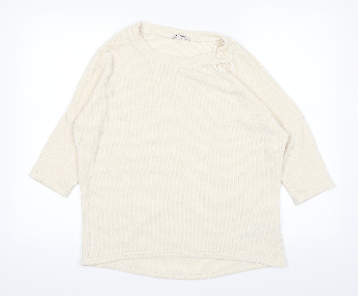 ORSAY Womens White   Pullover Jumper Size M