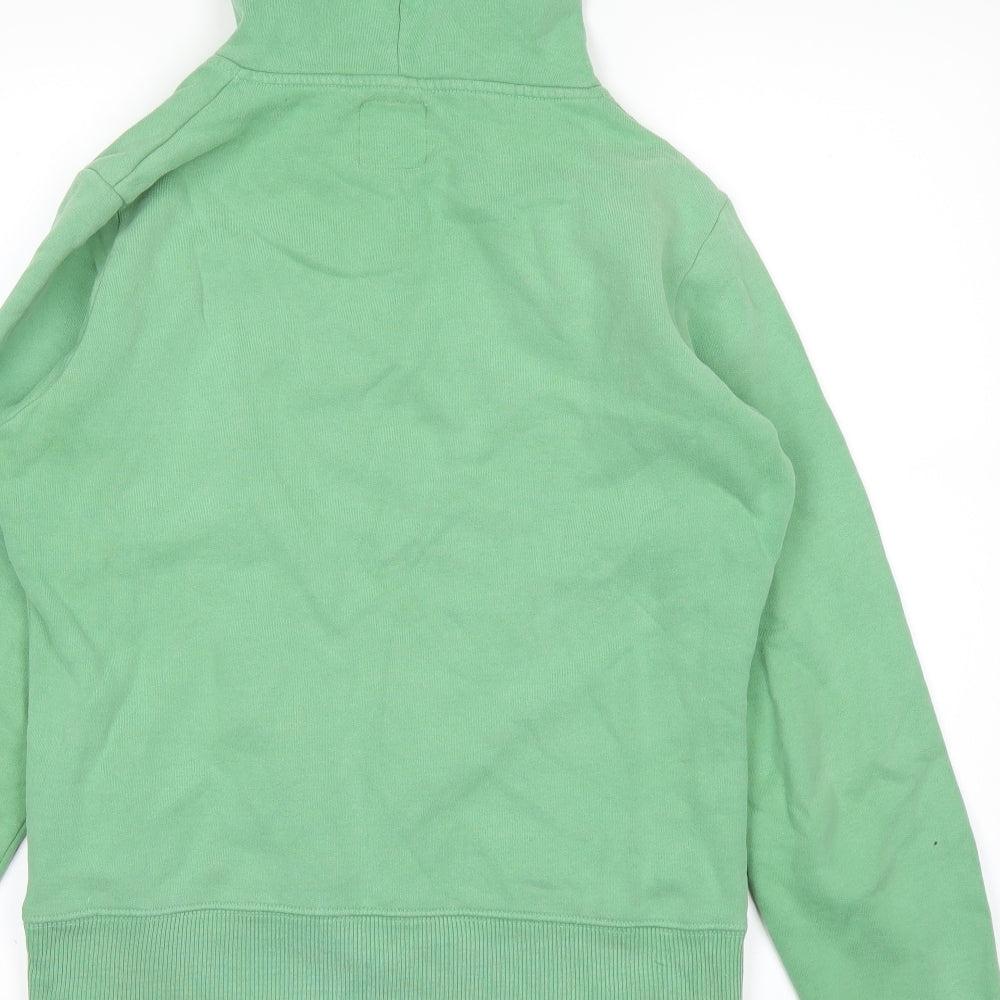 DELMAR Womens Green   Pullover Hoodie Size M