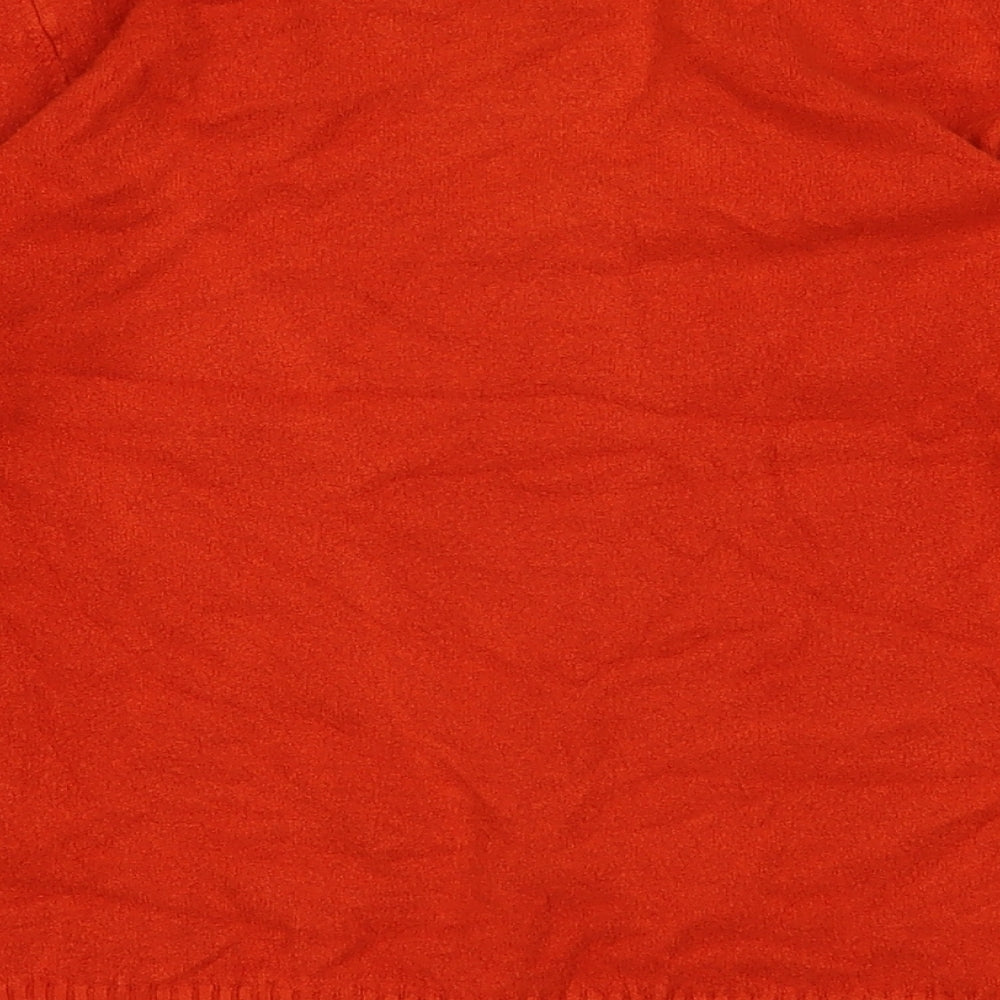 Made in Italy Womens Orange   Basic T-Shirt Size 12