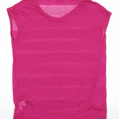 NEXT Womens Pink   Tunic Tank Size 8  - See Through