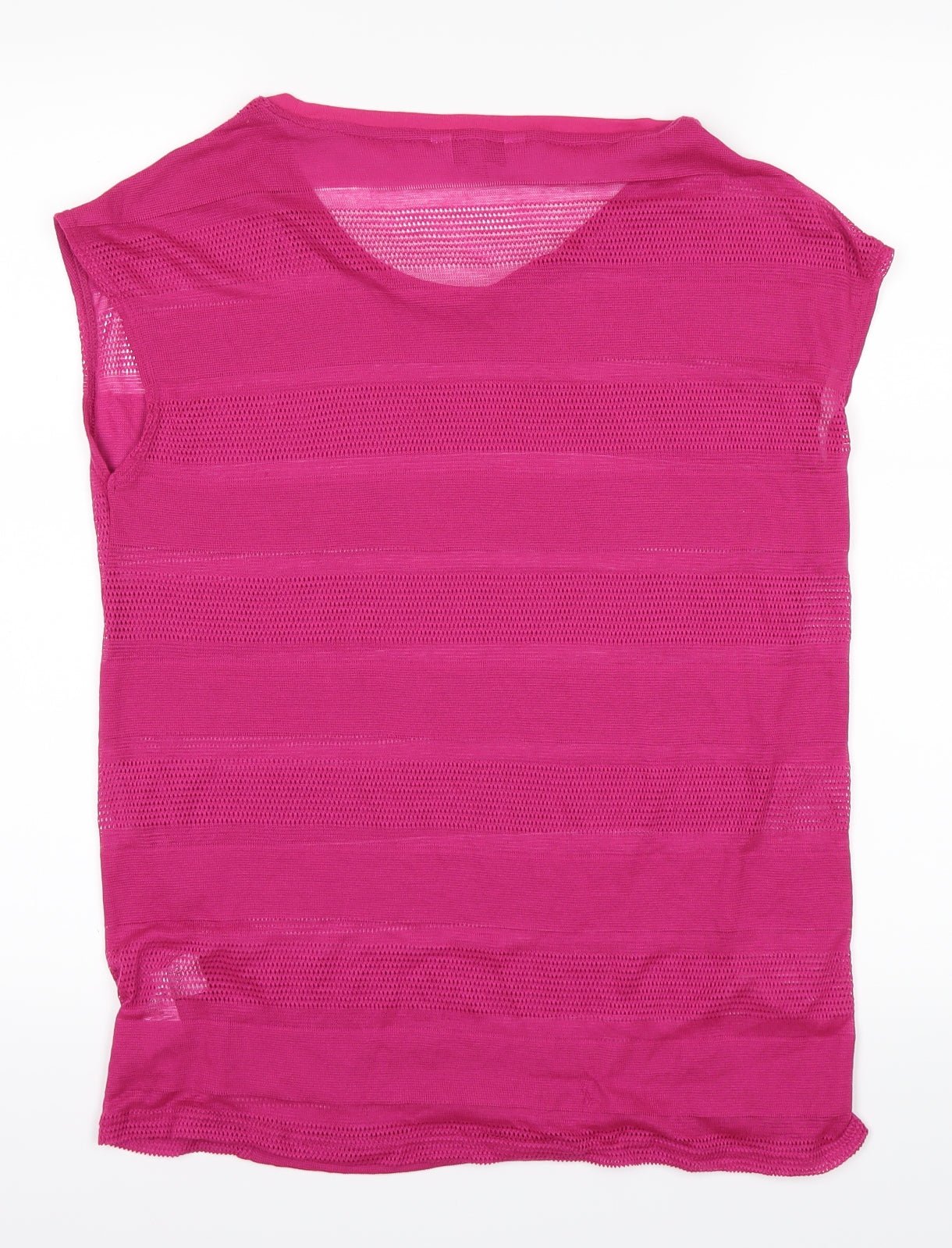 NEXT Womens Pink   Tunic Tank Size 8  - See Through