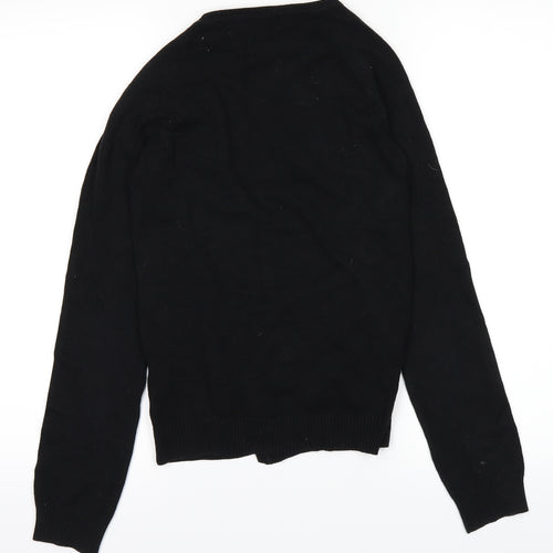 Zara Womens Black   Cardigan Jumper Size M