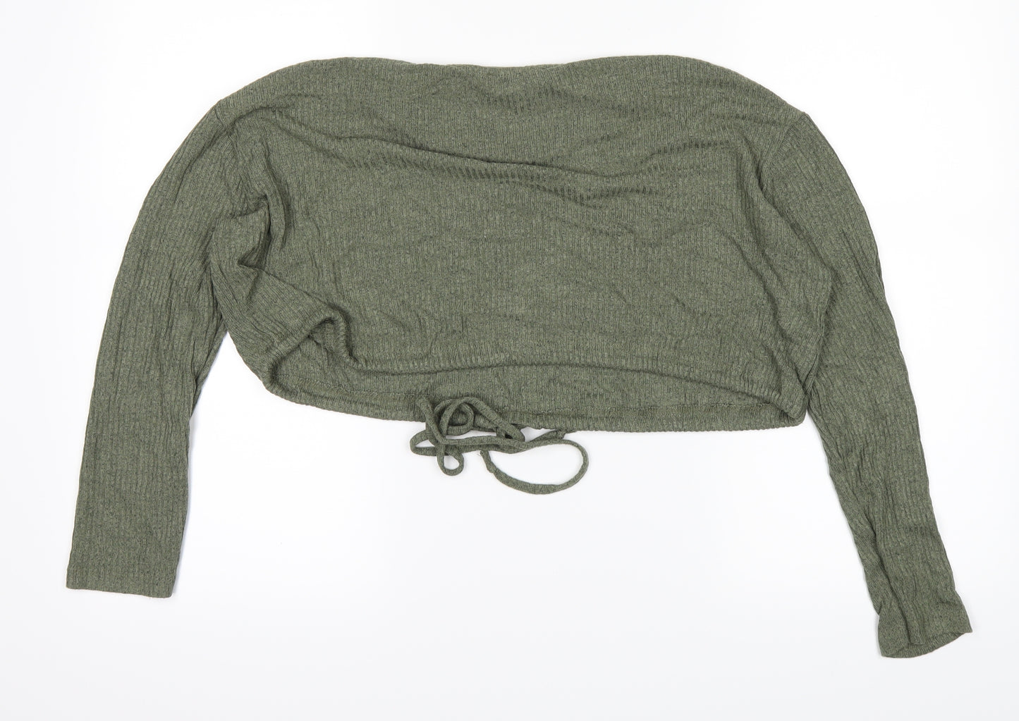 Primark Womens Green   Cropped T-Shirt Size 6