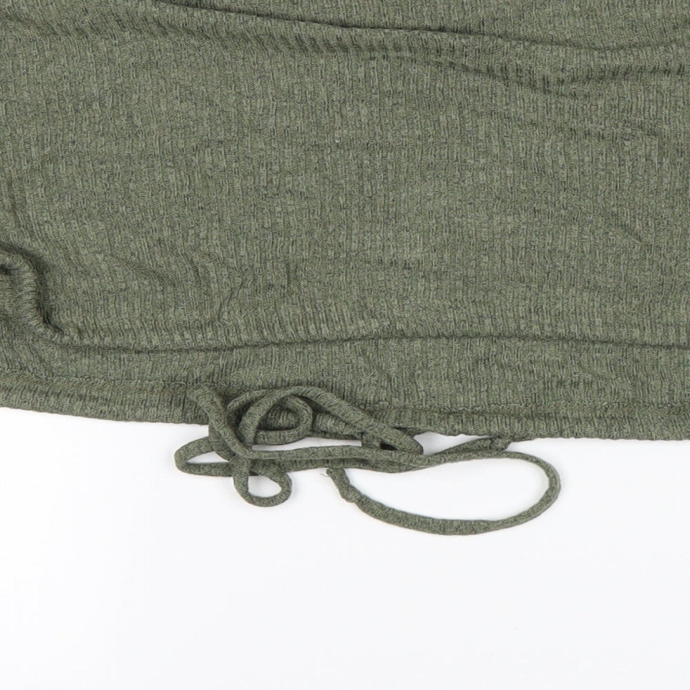Primark Womens Green   Cropped T-Shirt Size 6