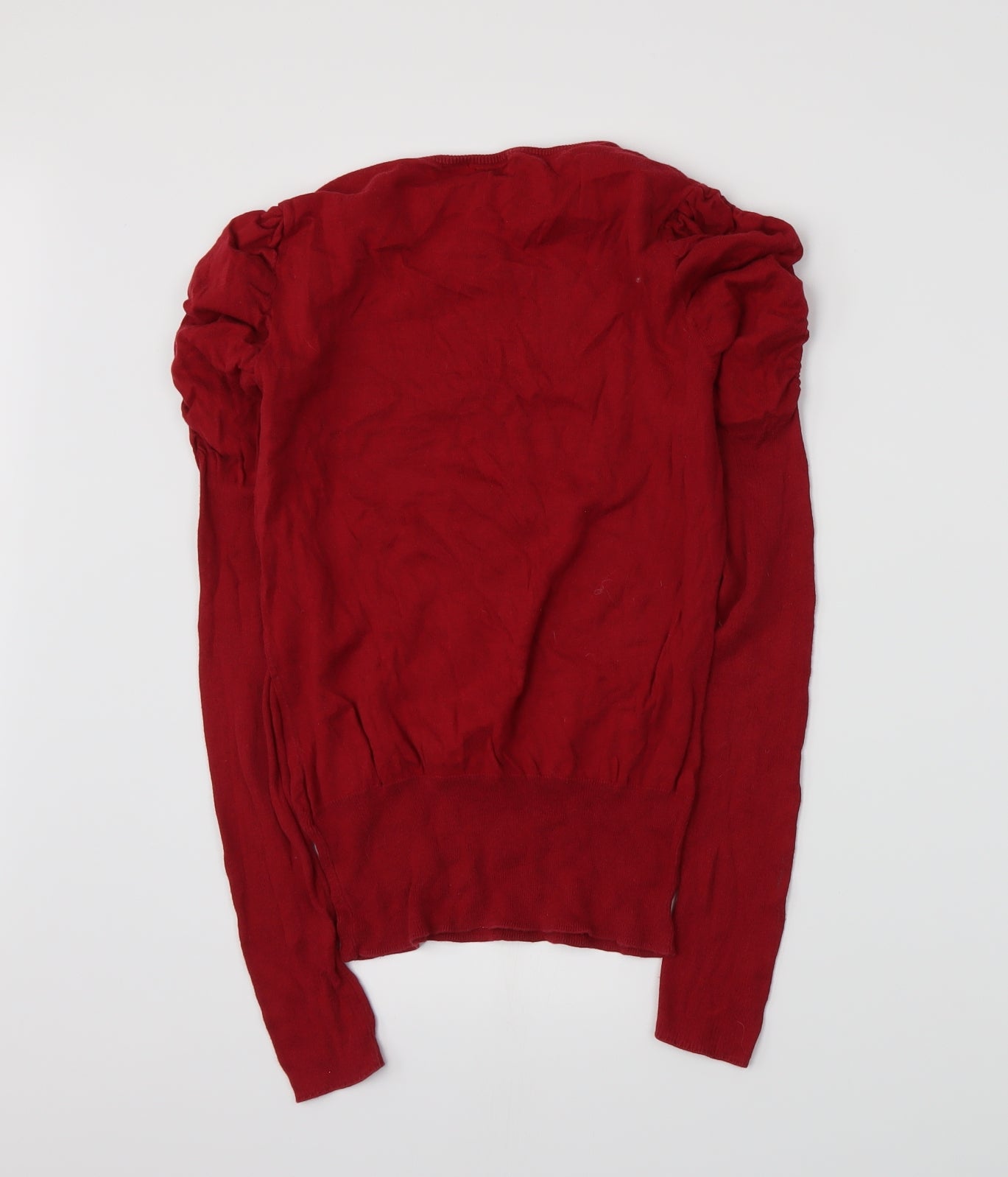 Mexx Womens Red  Knit Pullover Jumper Size M