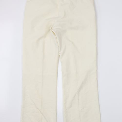 Preworn Womens Ivory   Trousers  Size 10 L30 in