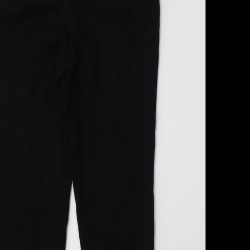 Marks and Spencer Womens Black   Trousers  Size 8 L24 in