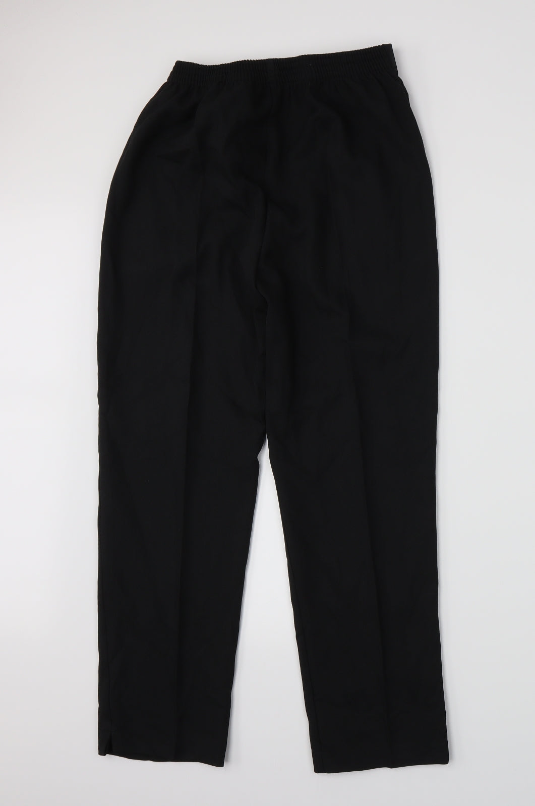 Preworn Womens Black   Trousers  Size 16 L27 in