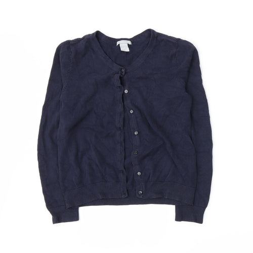 H&M Womens Blue  Knit Cardigan Jumper Size S