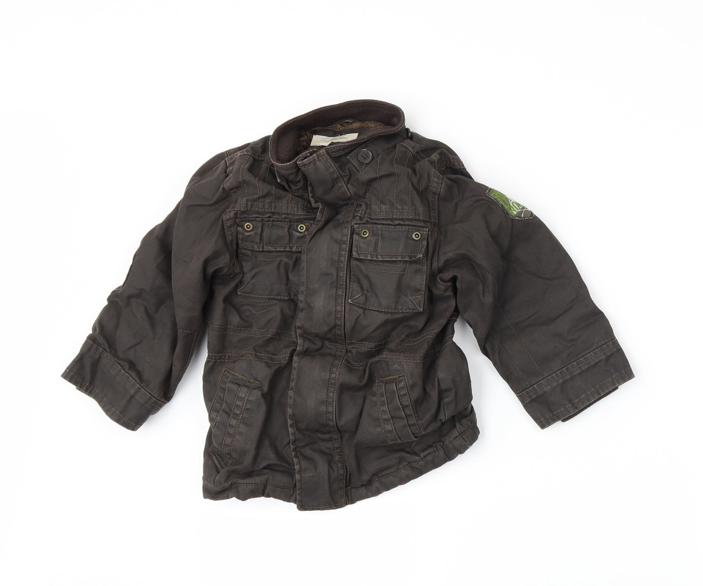 John Rocha Boys Brown   Basic Jacket Jacket Size 2-3 Years