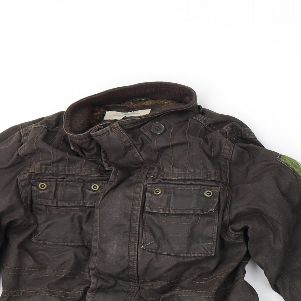John Rocha Boys Brown   Basic Jacket Jacket Size 2-3 Years
