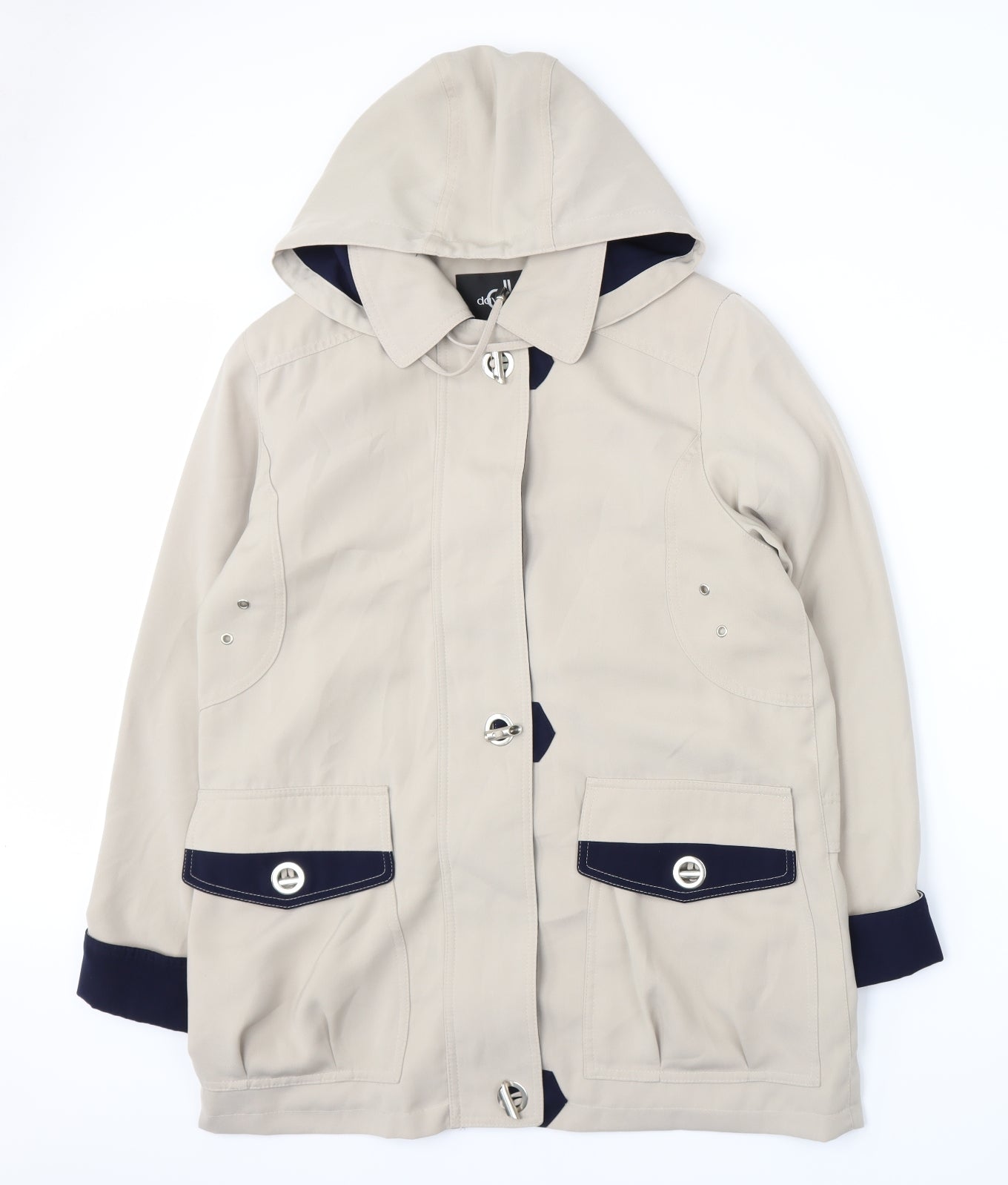 David Barry Womens Beige   Jacket  Size 14
