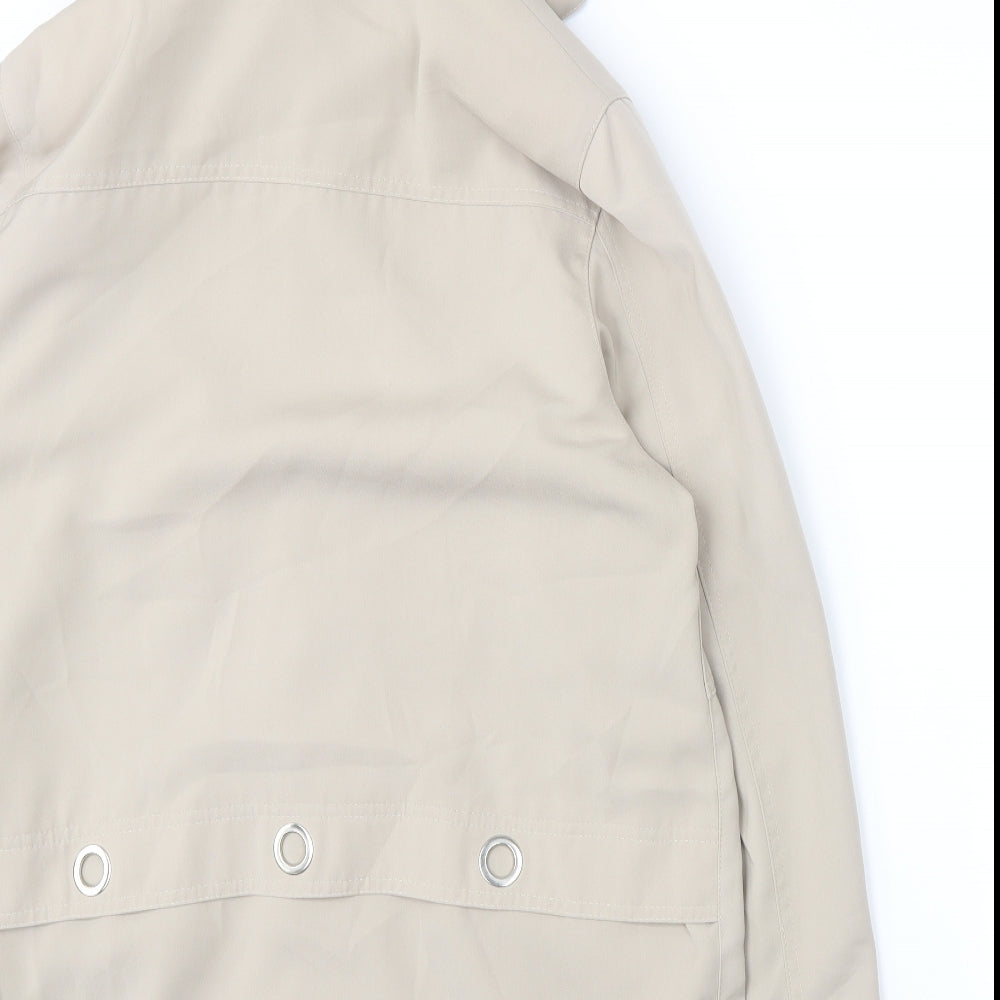 David Barry Womens Beige   Jacket  Size 14