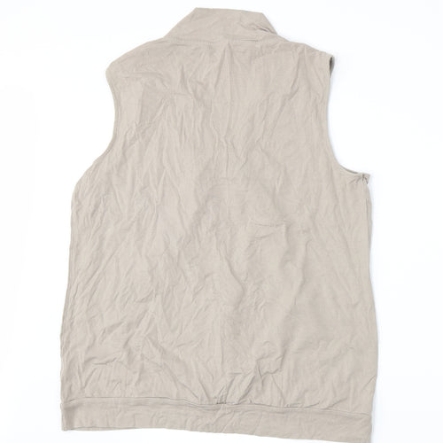 Marks and Spencer Womens Beige   Basic Tank Size 18