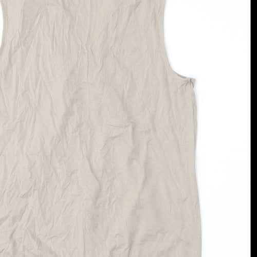 Marks and Spencer Womens Beige   Basic Tank Size 18
