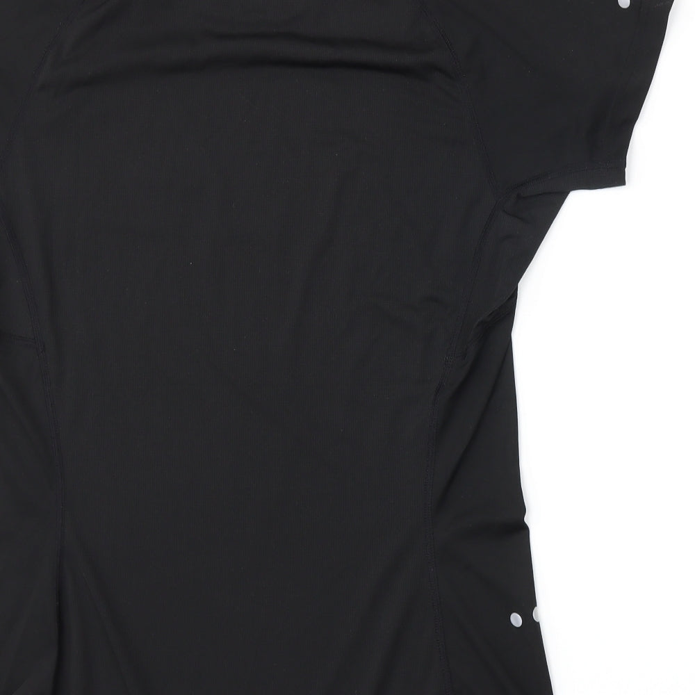 PUMA Womens Black   Basic T-Shirt Size 12