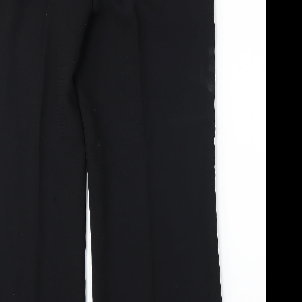 Marks and Spencer Womens Black   Trousers  Size 18 L29 in