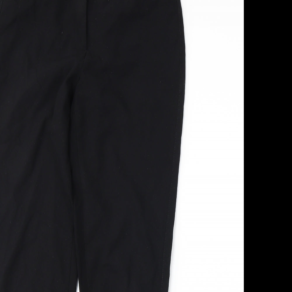Marks and Spencer Womens Black   Trousers  Size 10 L28 in