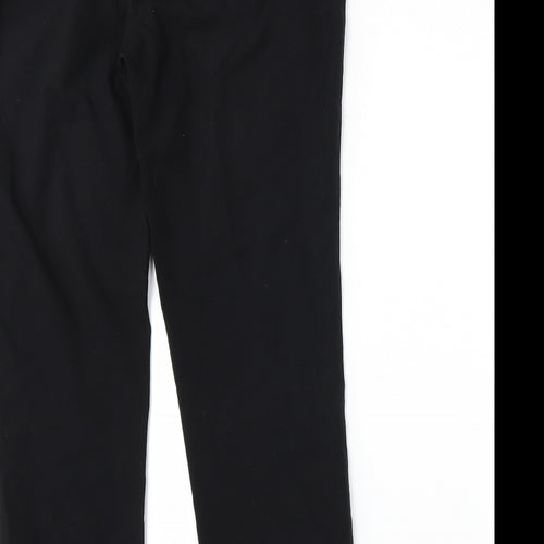 Marks and Spencer Womens Black   Trousers  Size 10 L28 in