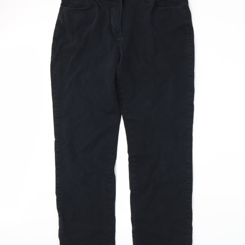 Marks and Spencer Womens Black   Trousers  Size 14 L26 in