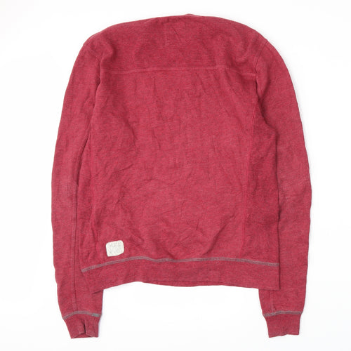 The Ryde Clothing Mens Red  Jersey Pullover Sweatshirt Size S