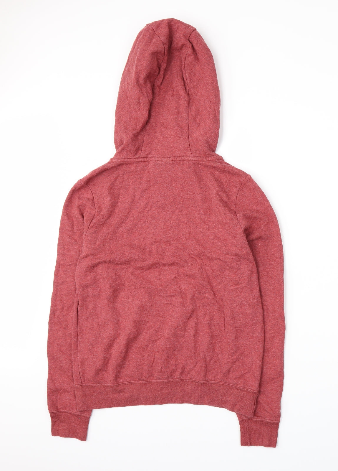 Nike Mens Red  Jersey Pullover Hoodie Size S