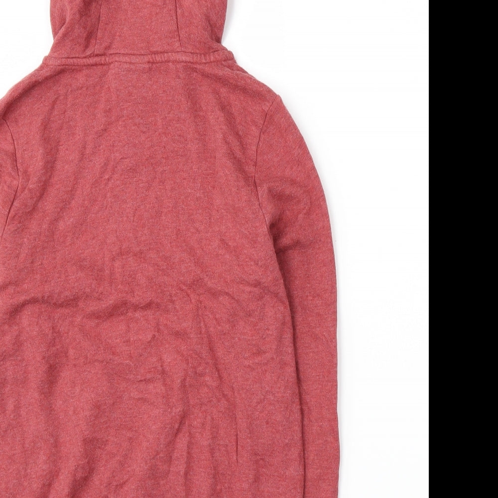 Nike Mens Red  Jersey Pullover Hoodie Size S