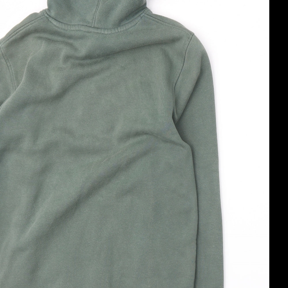 Saltrock Mens Grey  Jersey Pullover Hoodie Size S