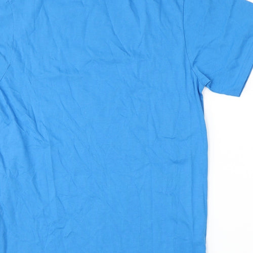 Kangaroo Poo Mens Blue    T-Shirt Size M