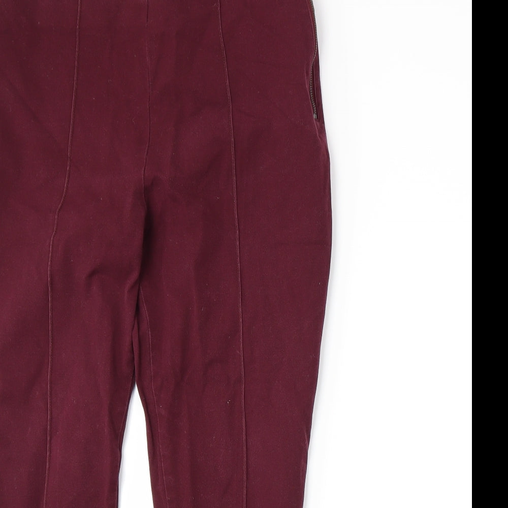 Marks and Spencer Womens Red   Jegging Jeans Size 14 L24 in