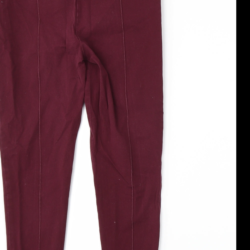 Marks and Spencer Womens Red   Jegging Jeans Size 14 L24 in