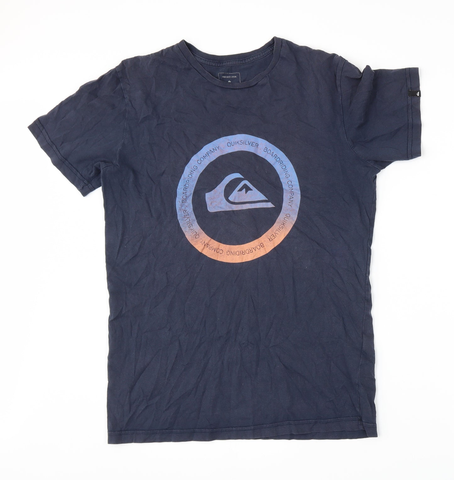 Quiksilver Mens Blue    T-Shirt Size S