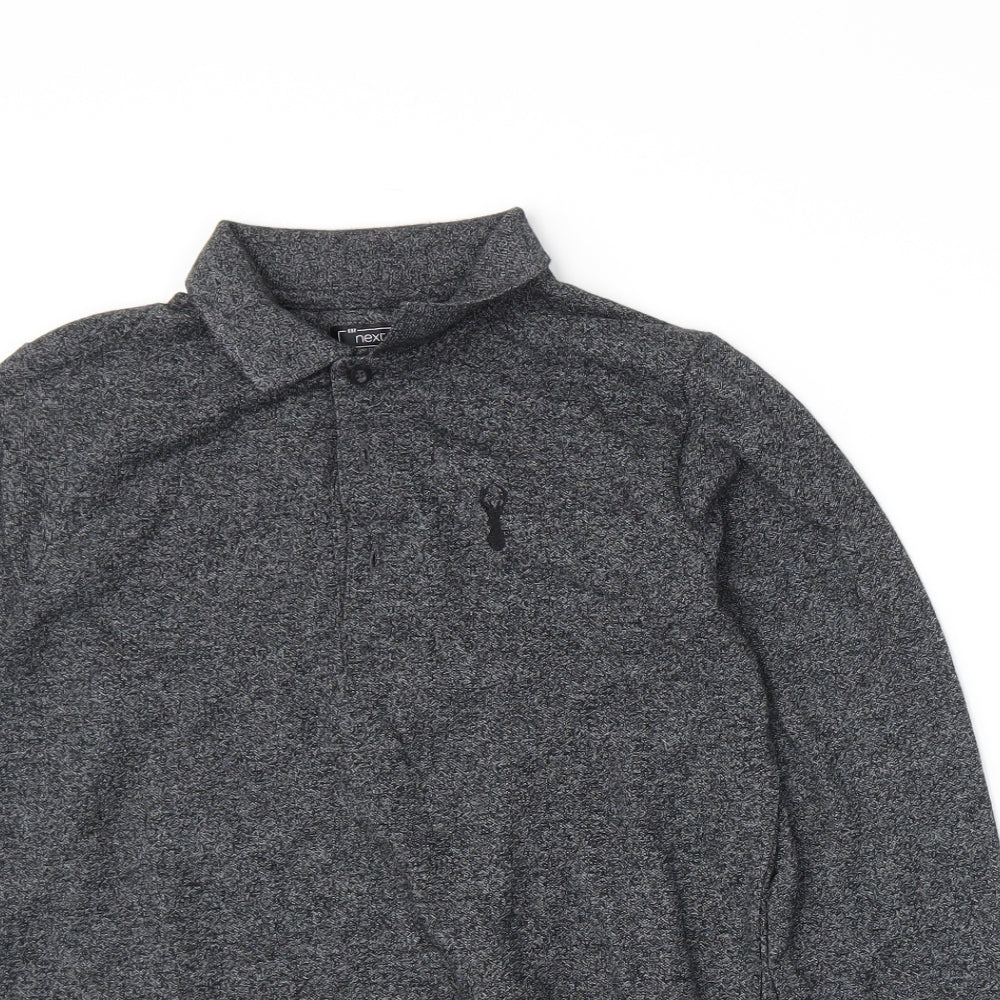 NEXT Boys Grey   Basic Polo Size 10 Years