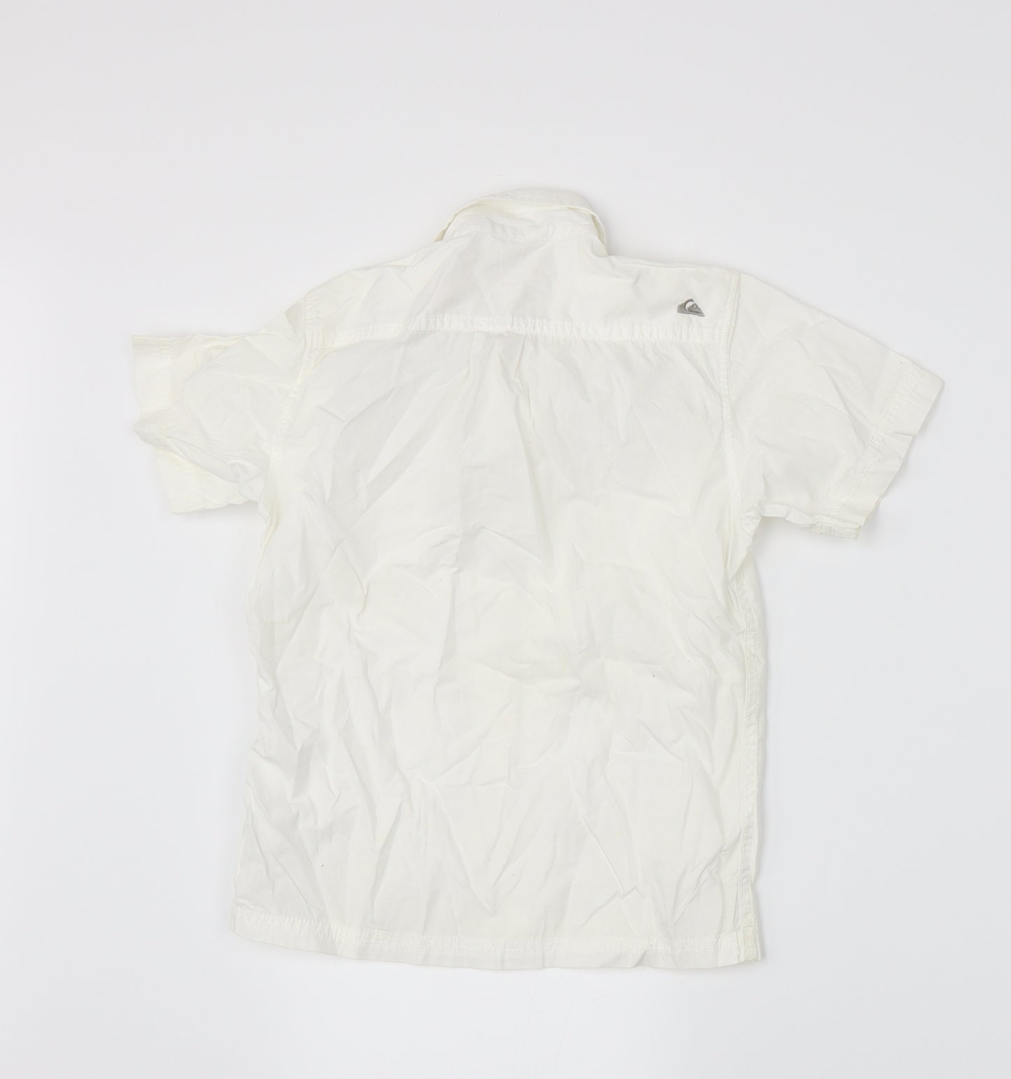 Quiksilver Boys White   Basic Button-Up Size 6-7 Years