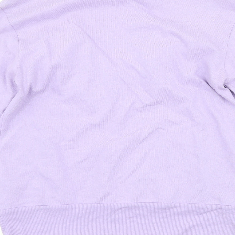 Topshop Womens Purple   Pullover Sweatshirt Size 8