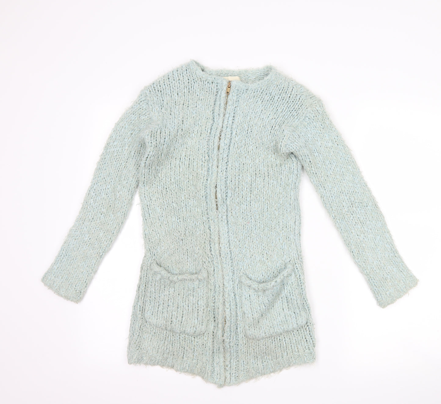 Papaya Womens Blue  Knit Jacket  Size S