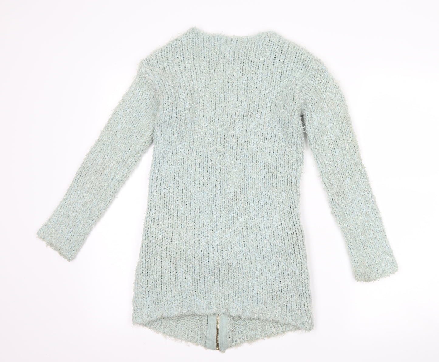 Papaya Womens Blue  Knit Jacket  Size S