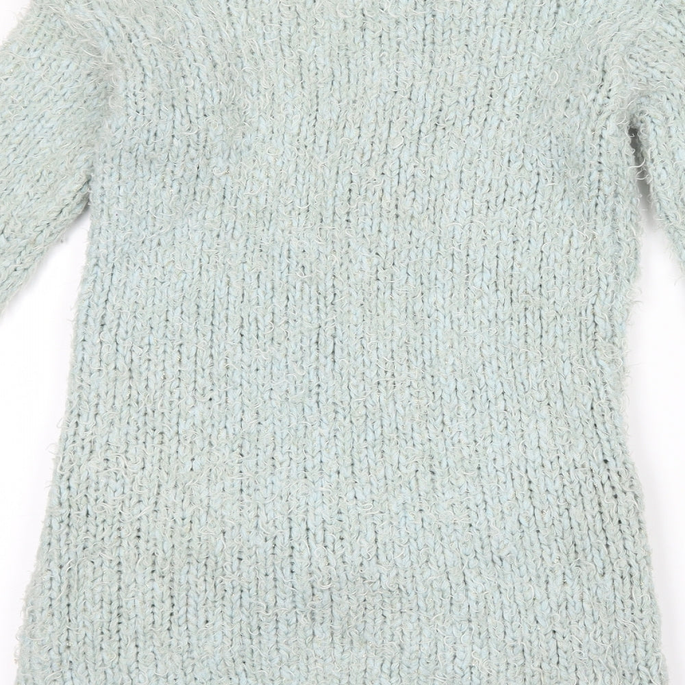 Papaya Womens Blue  Knit Jacket  Size S