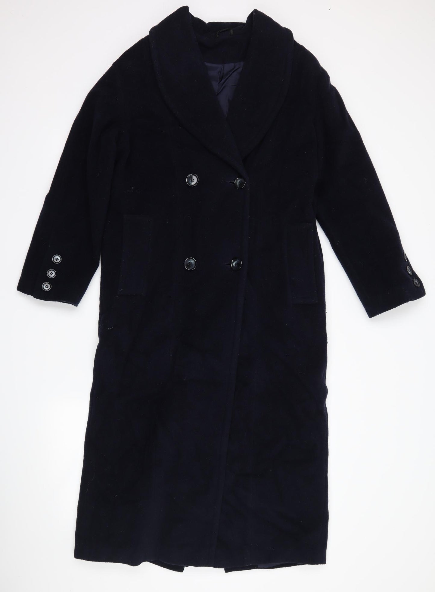Principles Womens Blue   Overcoat Coat Size 6