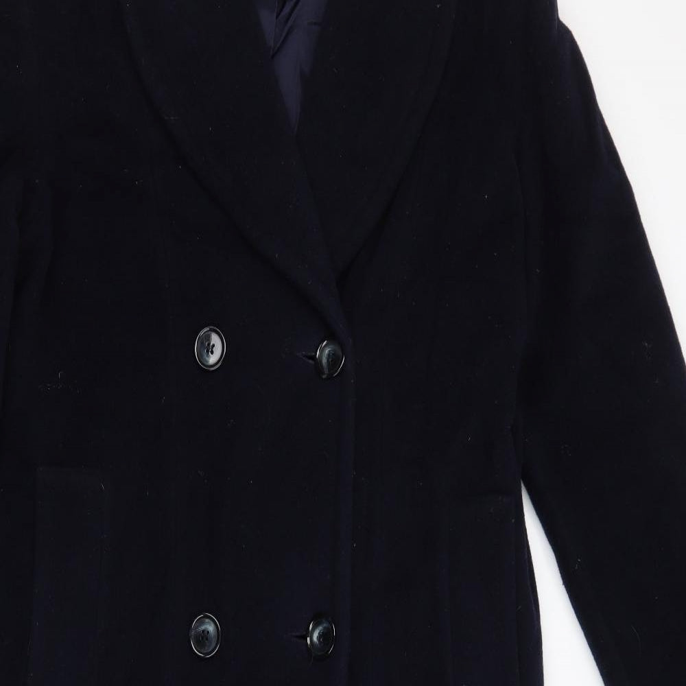 Principles Womens Blue   Overcoat Coat Size 6