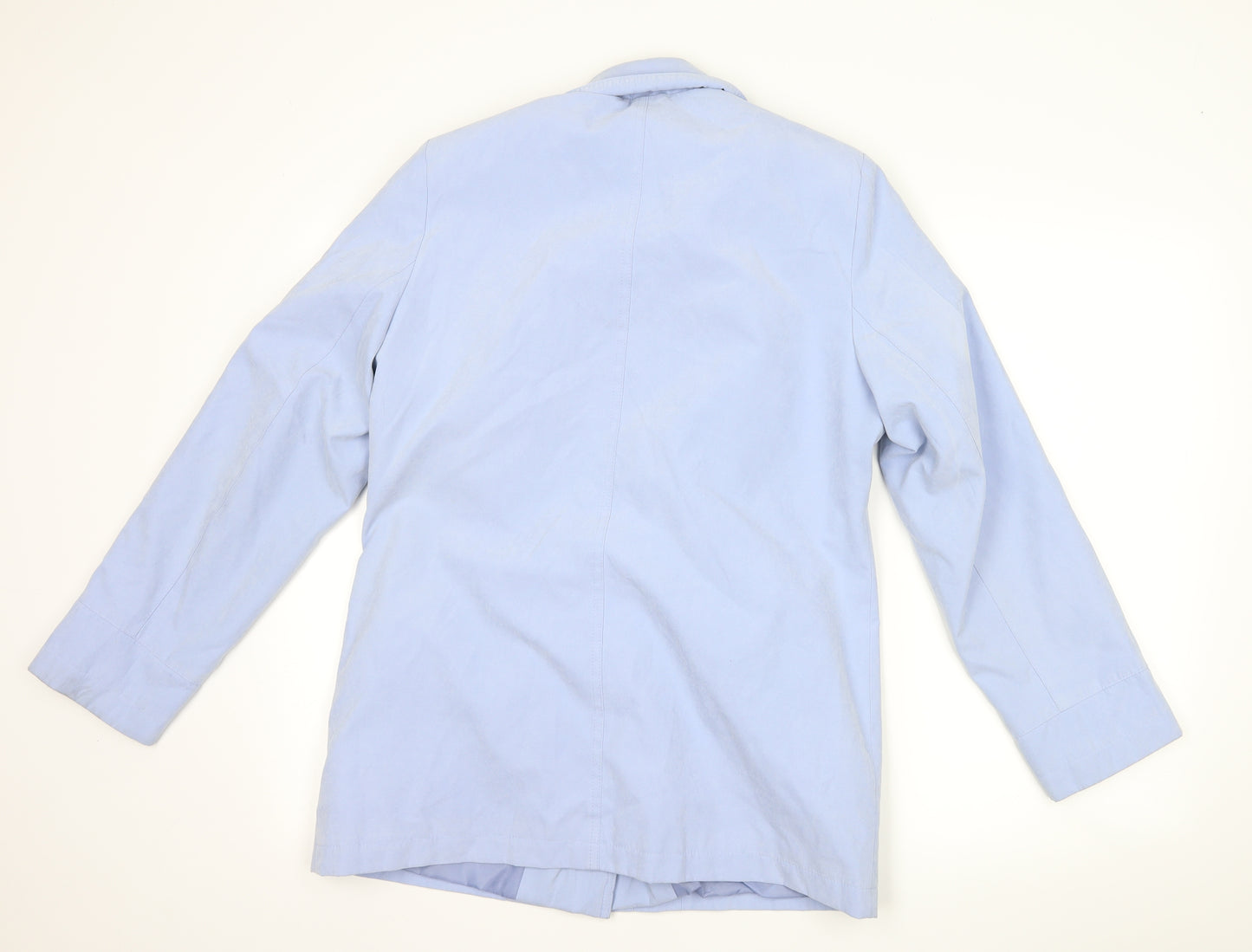 EWM Womens Blue   Overcoat Coat Size 10