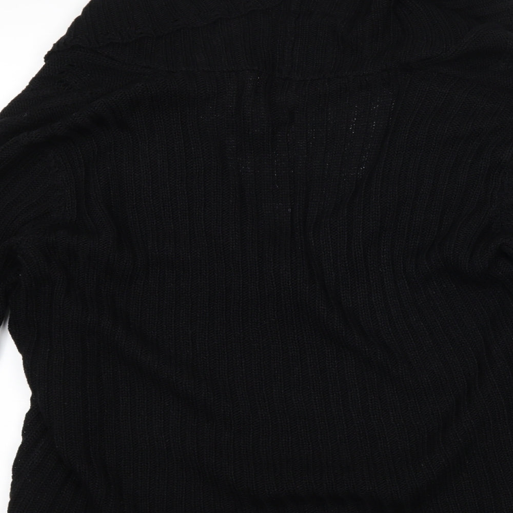 M&Co Womens Black   Cardigan Jumper Size 2XL